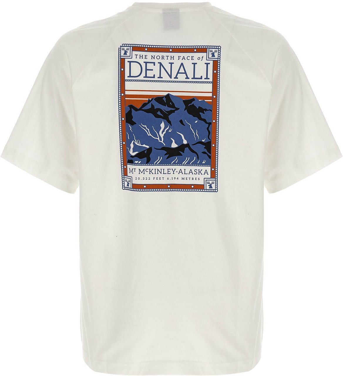 The North Face White Cotton T-Shirt Bruin