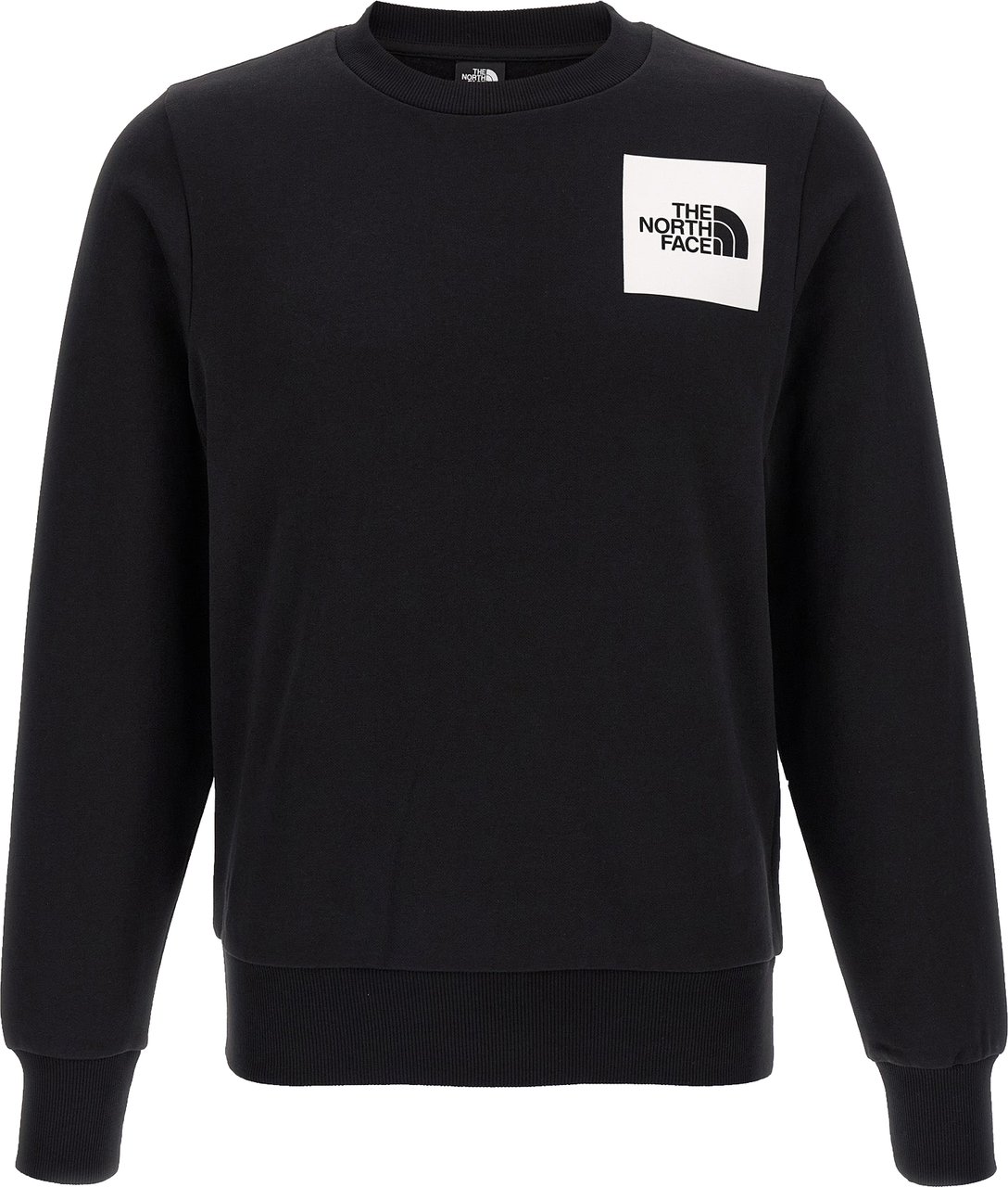 The North Face Bicolor Cotton Sweatshirt Zwart