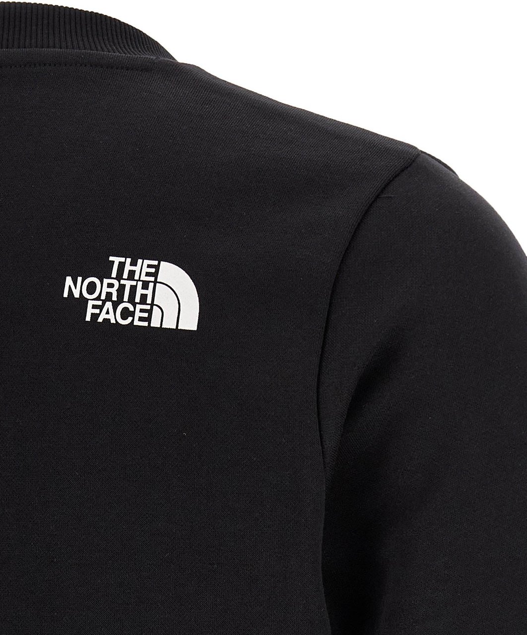 The North Face Bicolor Cotton Sweatshirt Zwart