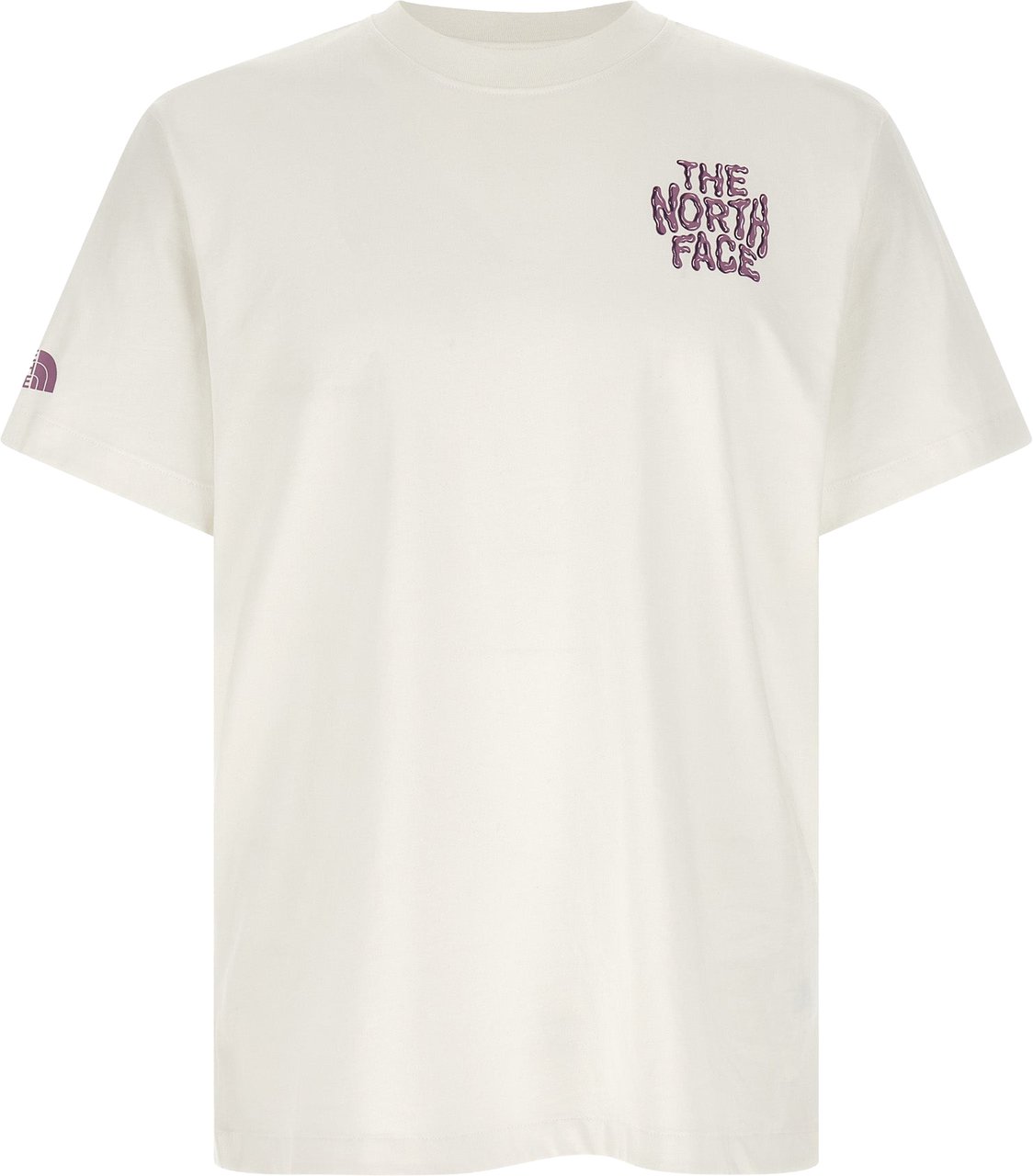 The North Face White Cotton T-Shirt Wit
