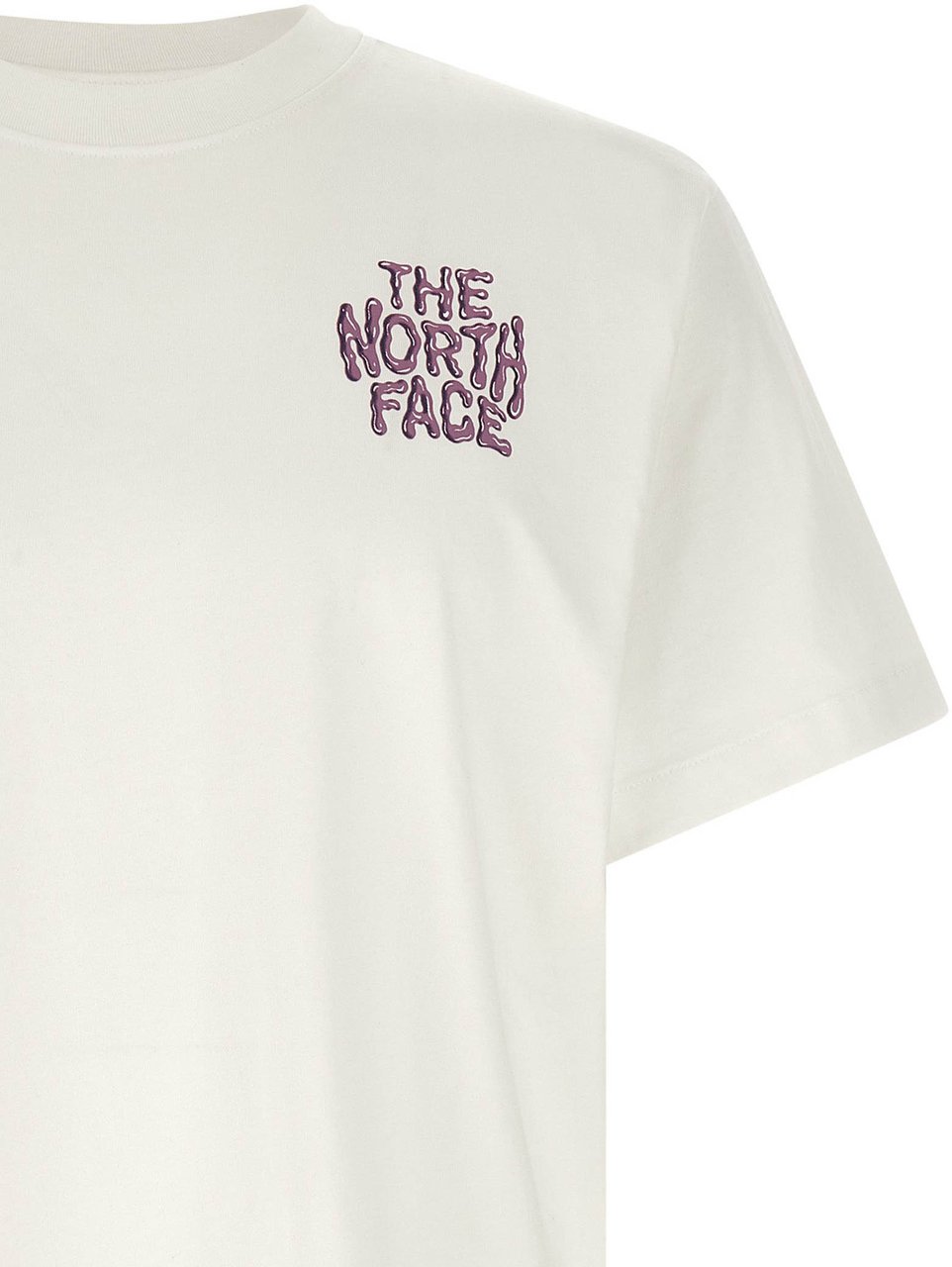 The North Face White Cotton T-Shirt Wit