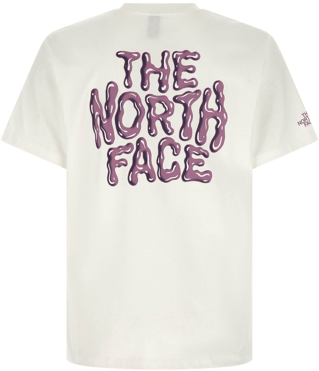 The North Face White Cotton T-Shirt Wit