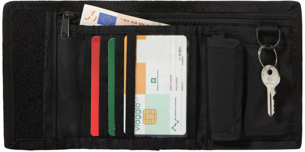 The North Face Base Camp Wallet Zwart