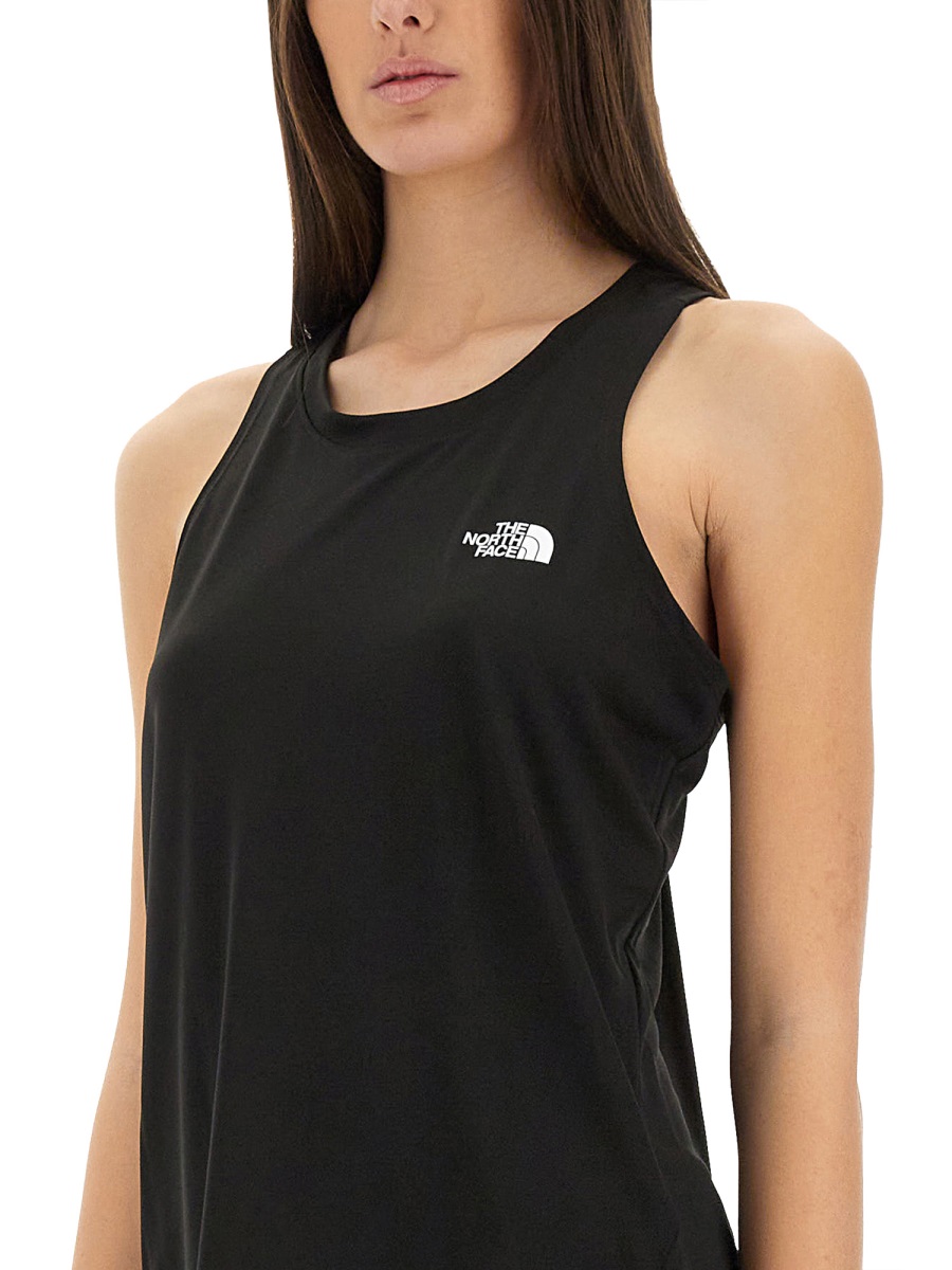 The North Face TANK TOP WITH LOGO Zwart