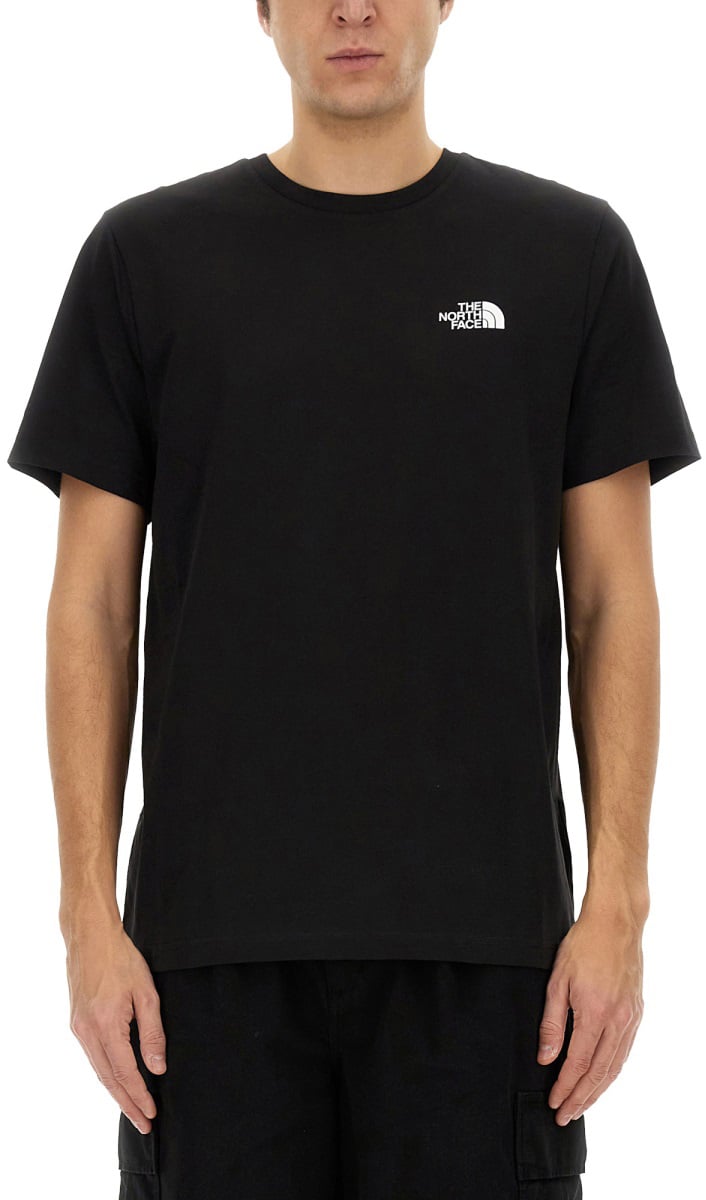 The North Face SIMPLE DOME LOGO T-SHIRT Zwart