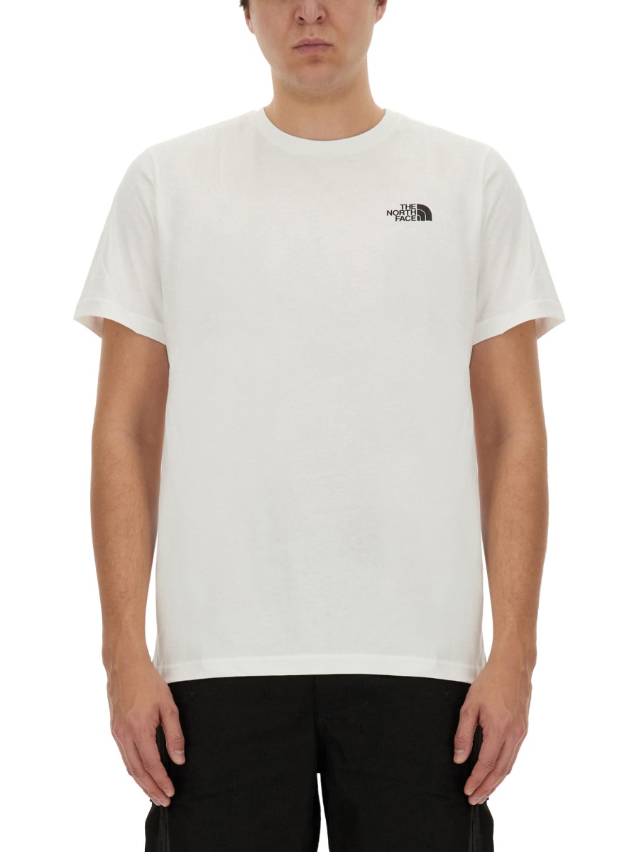 The North Face T-SHIRT WITH LOGO Wit