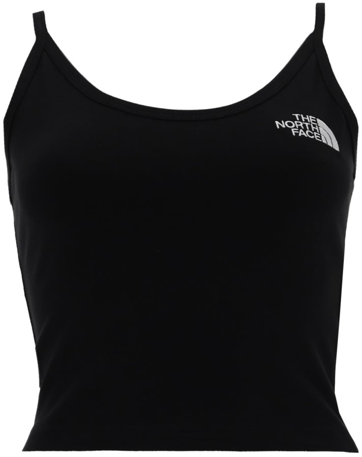 The North Face TOP SLIM CROP Zwart