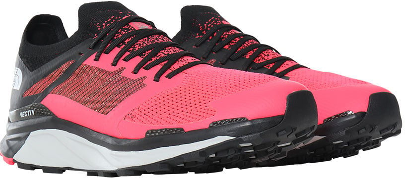 The North Face Red M Flight Vectiv Shoes Maroon