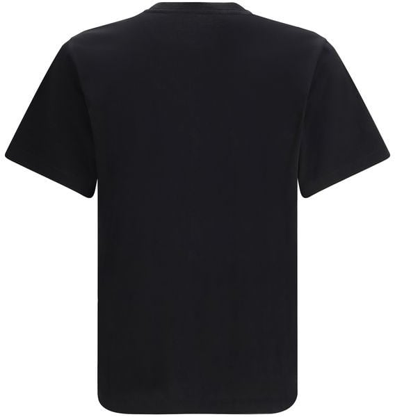 The North Face Black Cotton T-Shirt Zwart
