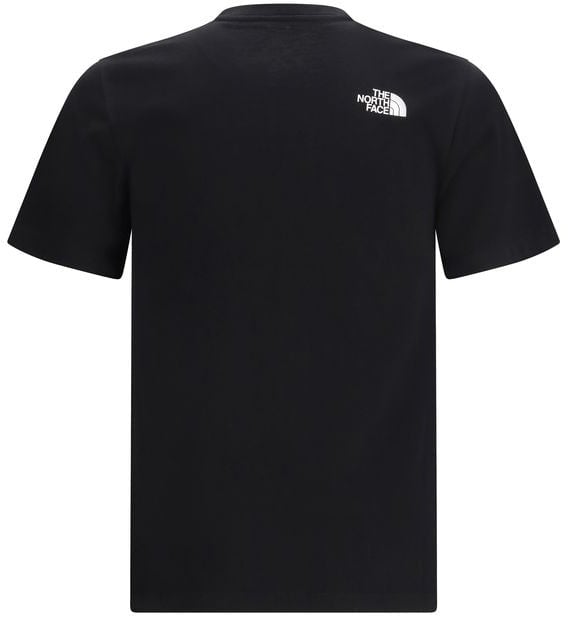 The North Face Black Cotton T-Shirt Wit
