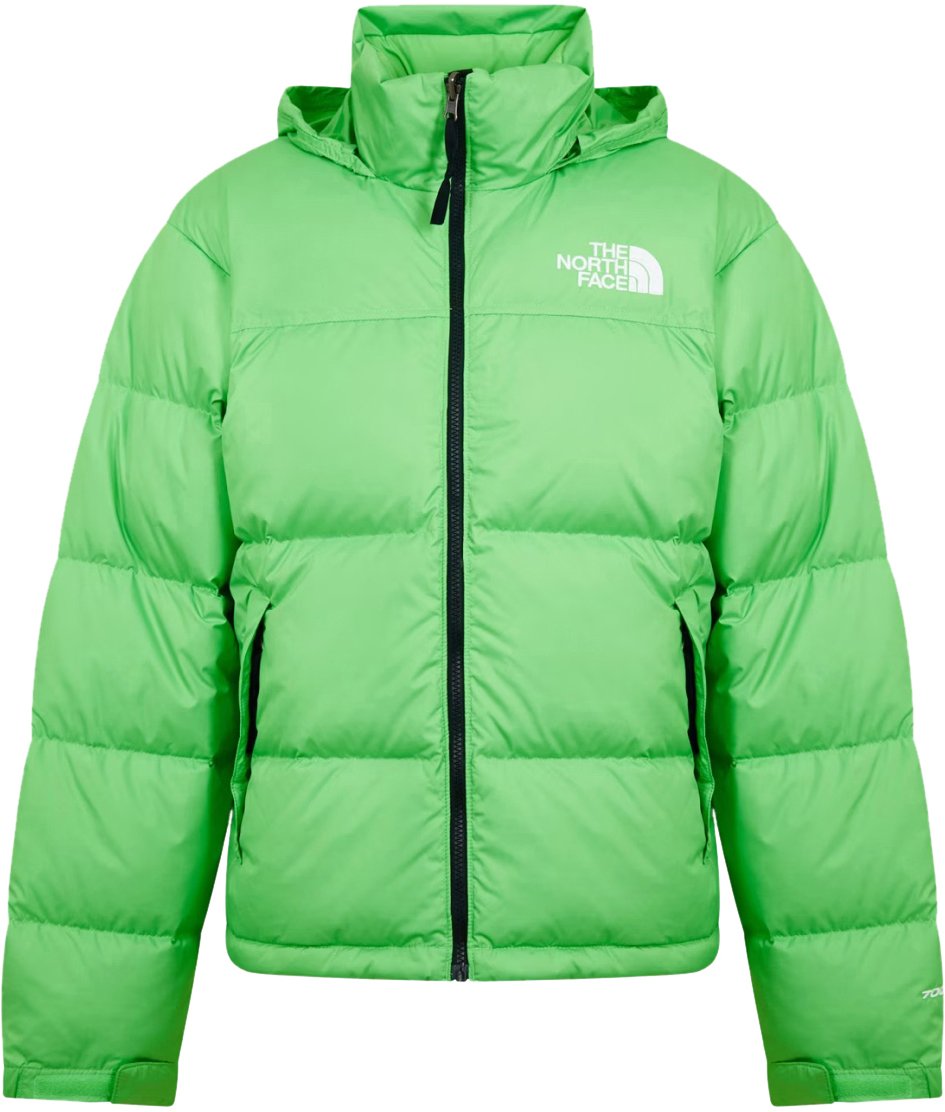The North Face 1996 Retro Nuptse Chlorophyll Green Down Jacket Groen