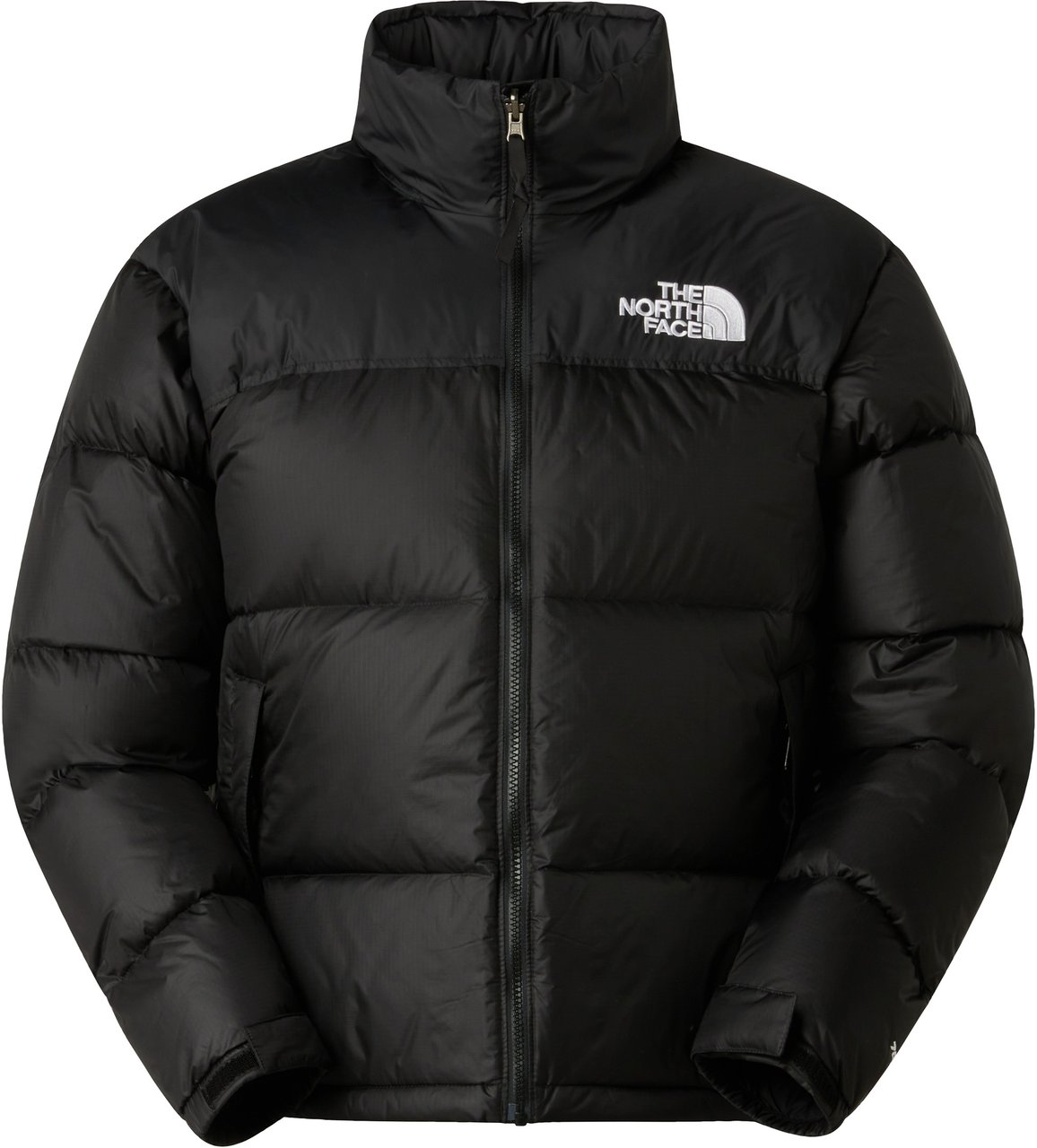 The North Face Black 1996 Retro Nuptse Quilted Down Jacket Zwart