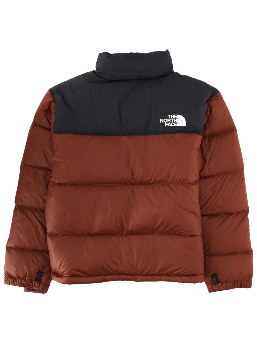 The North Face Brown Retro Nuptse 1996 Polyamide Down Jacket Rood