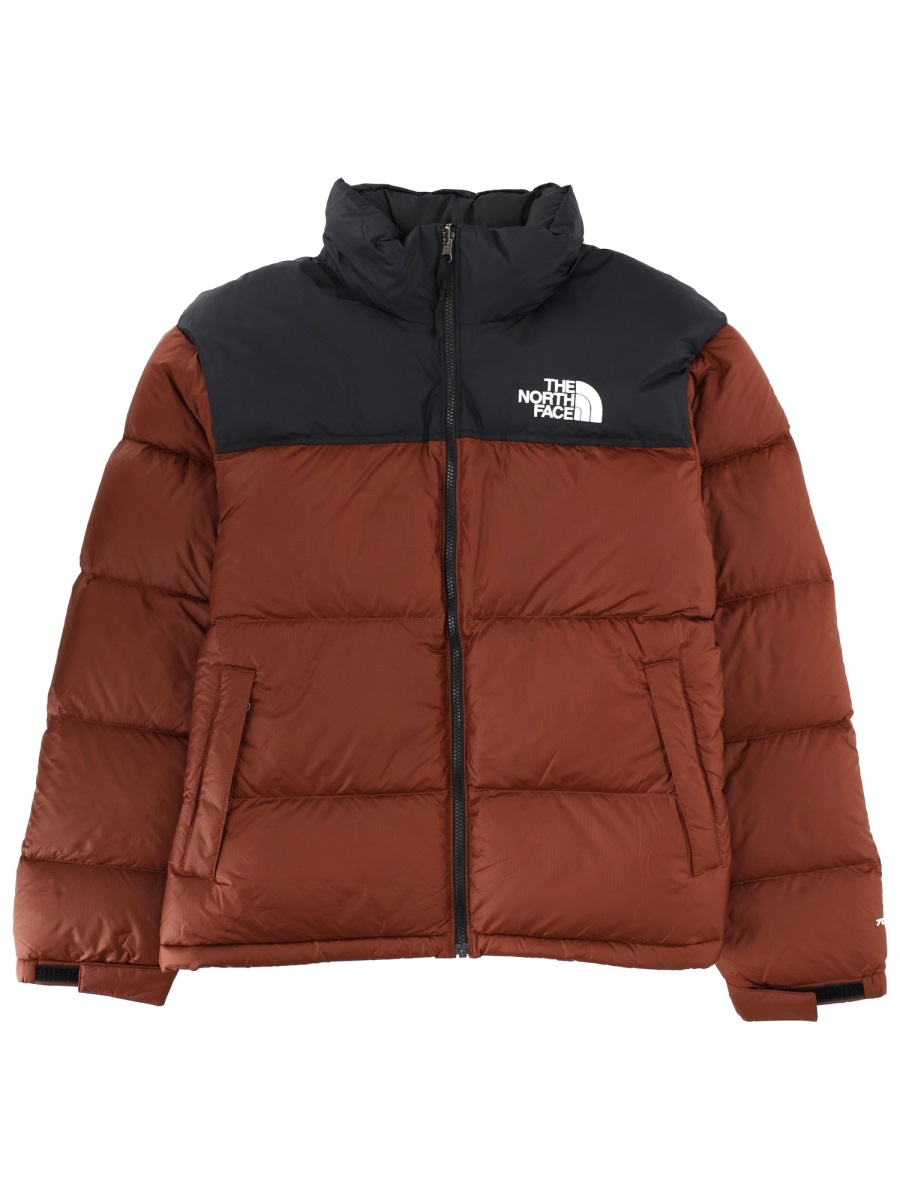 The North Face Brown Retro Nuptse 1996 Polyamide Down Jacket Rood