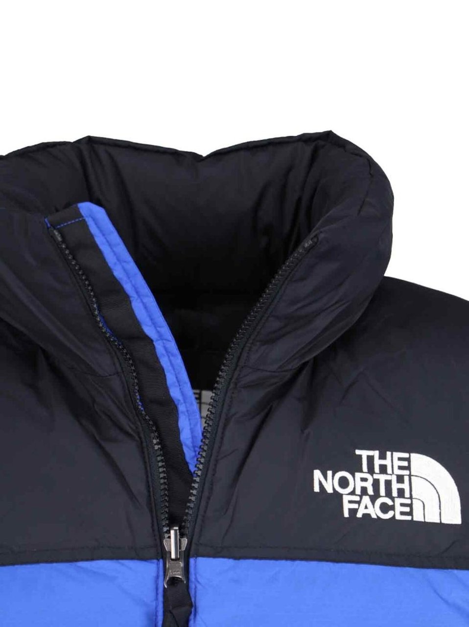 The North Face Retro Nuptse 1996 Padded Gilet In Blue Blauw