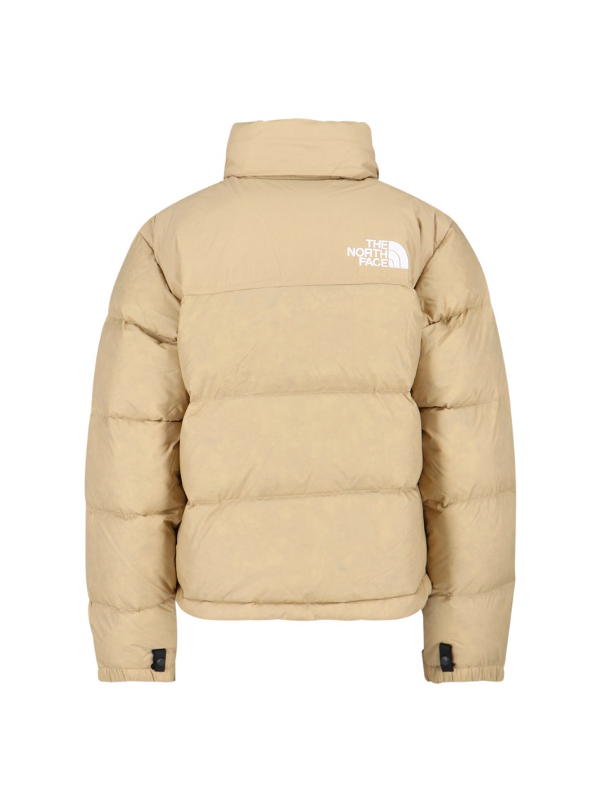 The North Face Structured Beige Jacket With Minimalist Design Neutraal