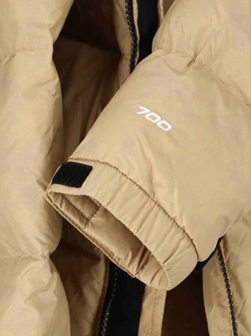The North Face Structured Beige Jacket With Minimalist Design Neutraal