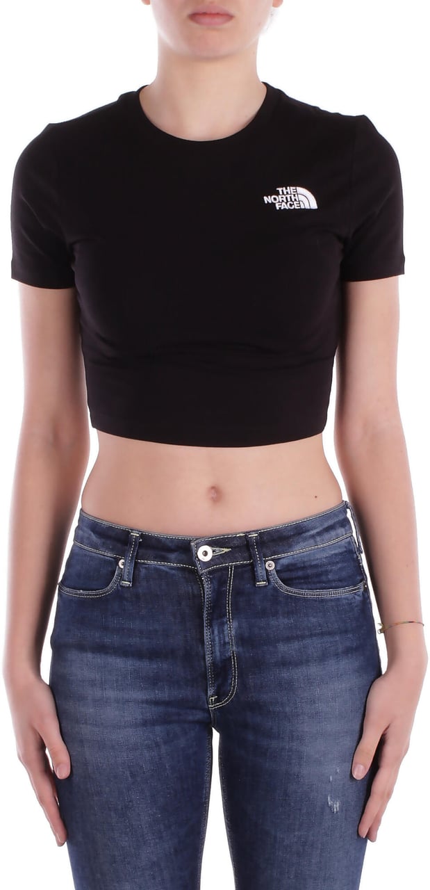 The North Face T-Shirts And Polos Black Zwart