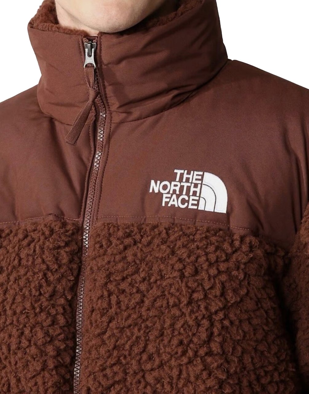 The North Face High Pile Nuptse Down Jacket Bruin