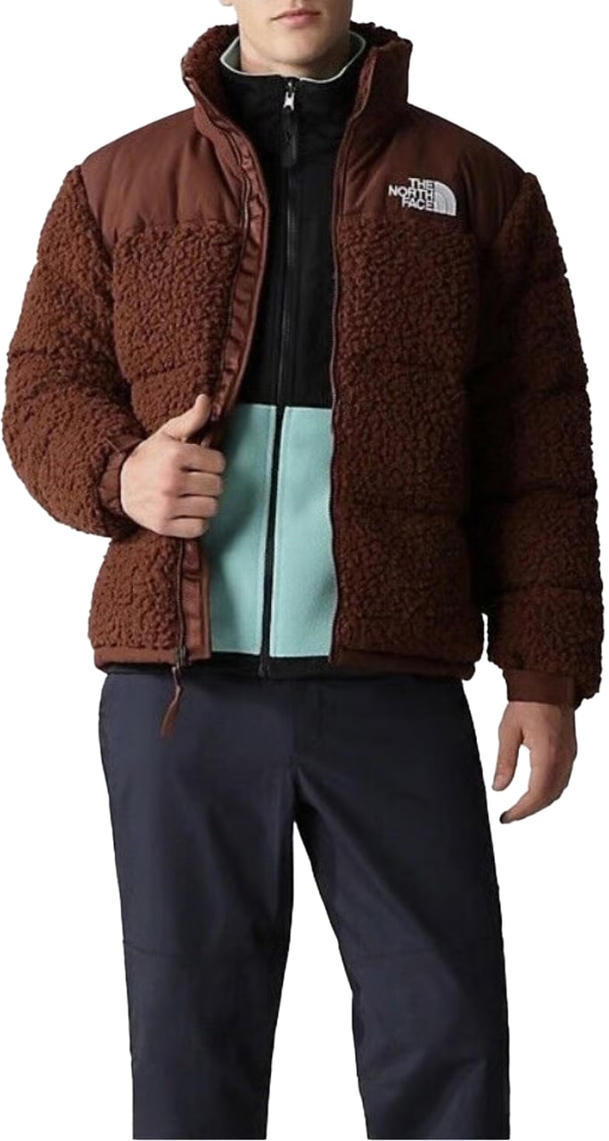 The North Face High Pile Nuptse Down Jacket Bruin