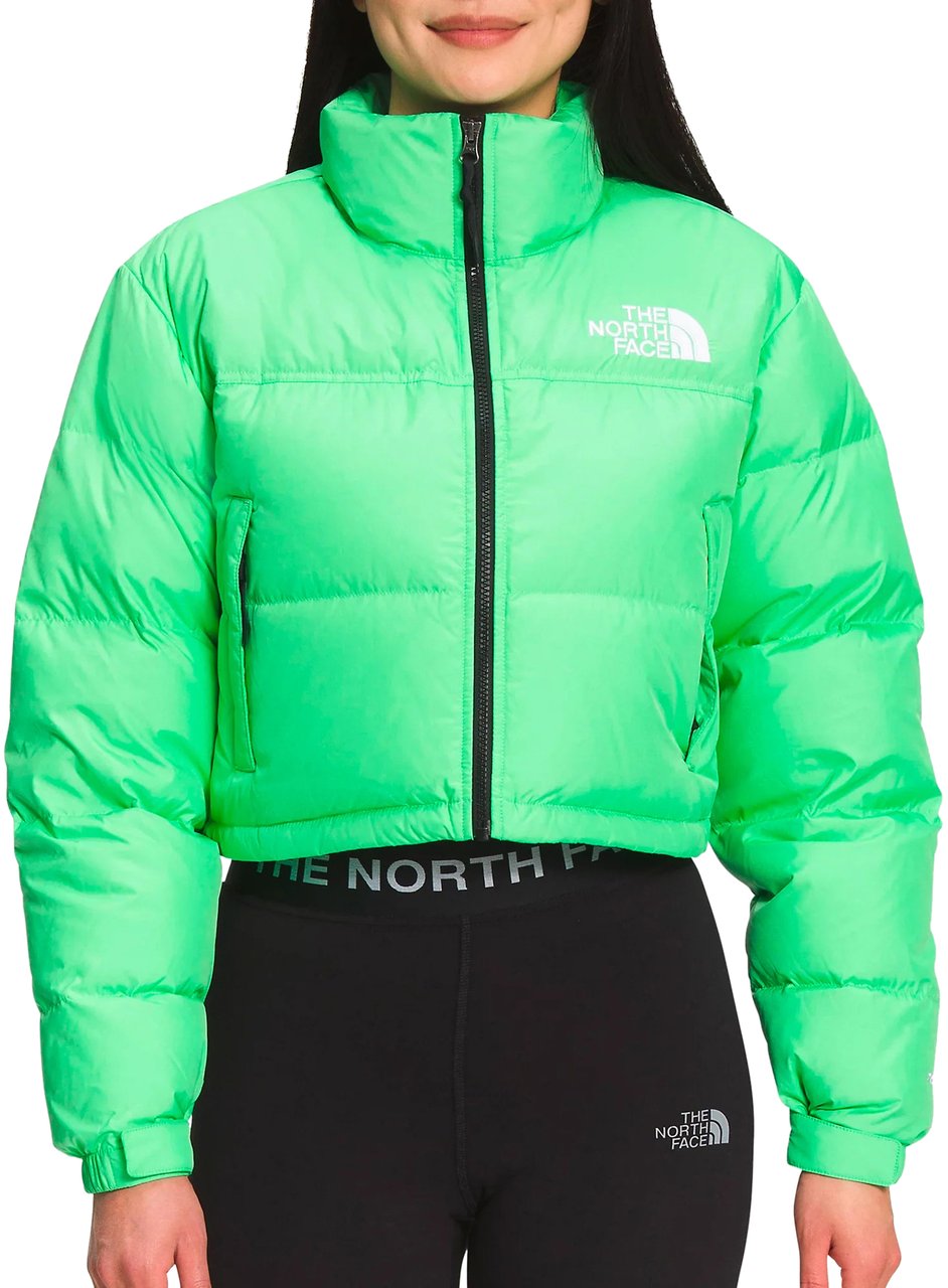 The North Face Nuptse Short Down Jacket Groen