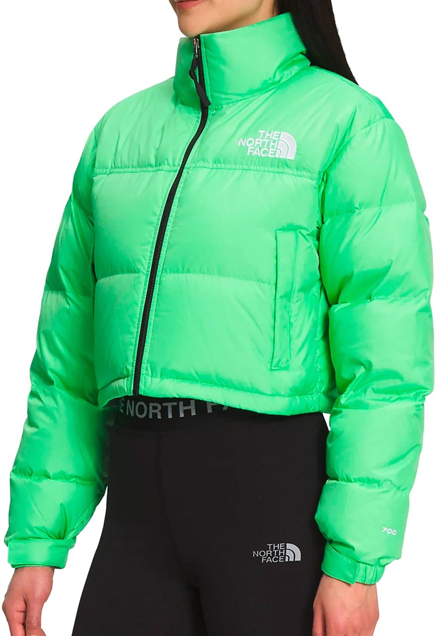 The North Face Nuptse Short Down Jacket Groen
