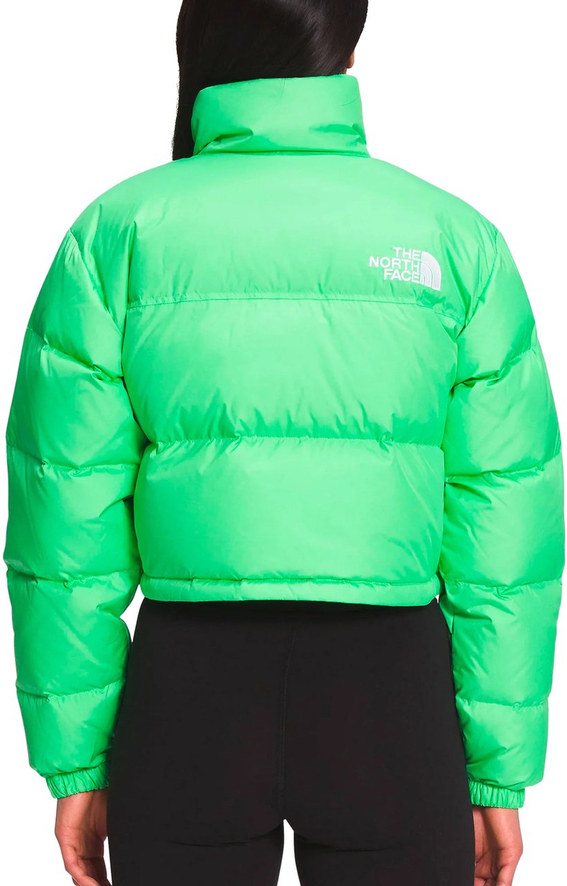 The North Face Nuptse Short Down Jacket Groen