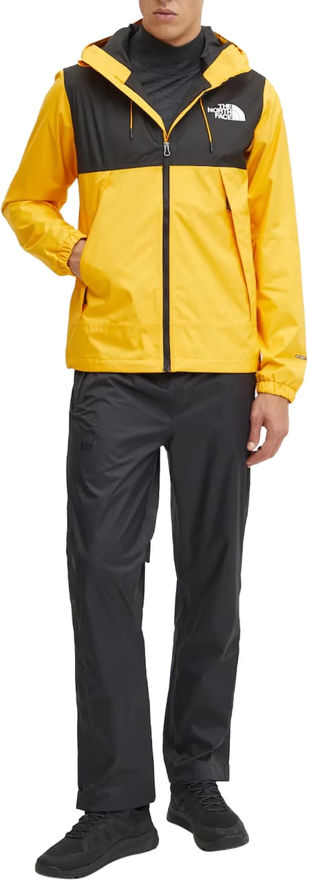 The North Face Mountain Windbreaker Jacket Geel