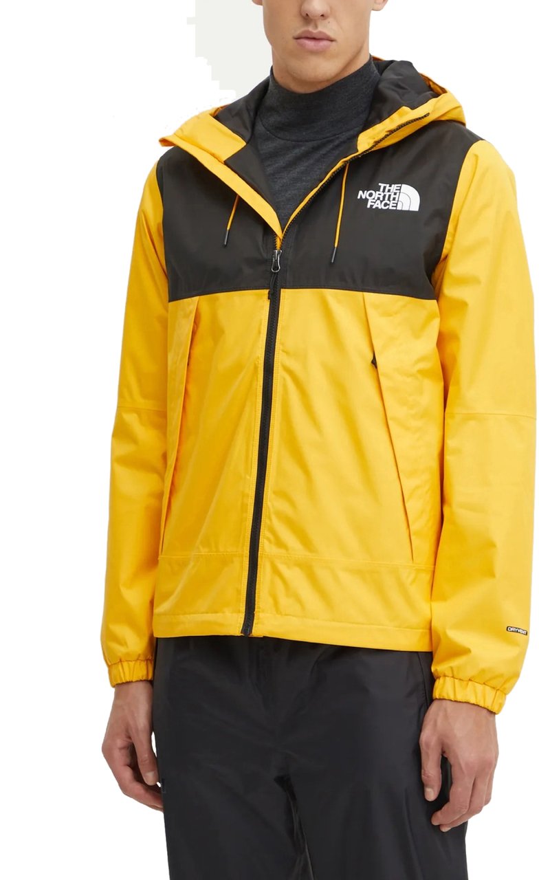 The North Face Mountain Windbreaker Jacket Geel