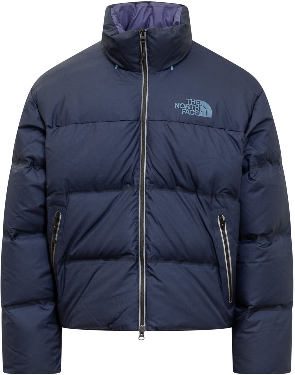 The North Face Piumino con Logo Blauw
