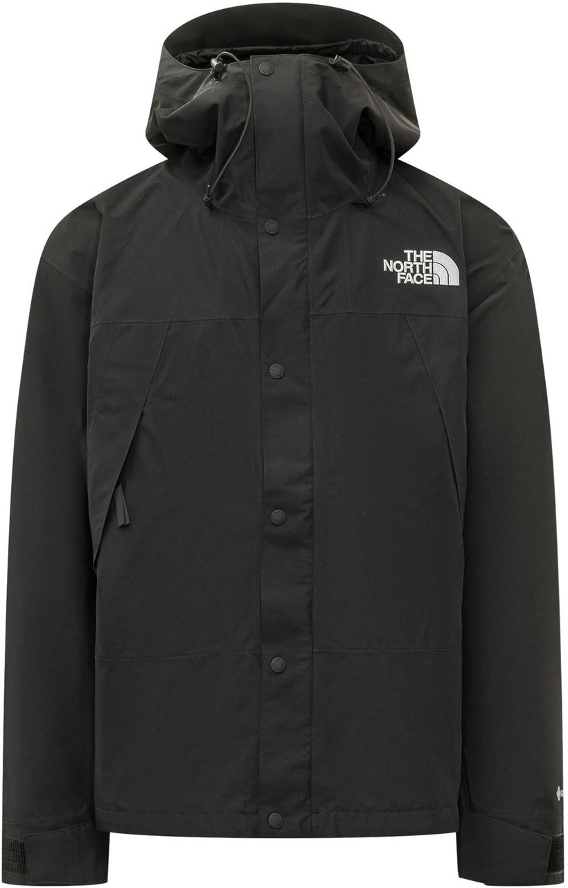 The North Face Giacca con Cappuccio e Chiusura a Bottoni Zwart