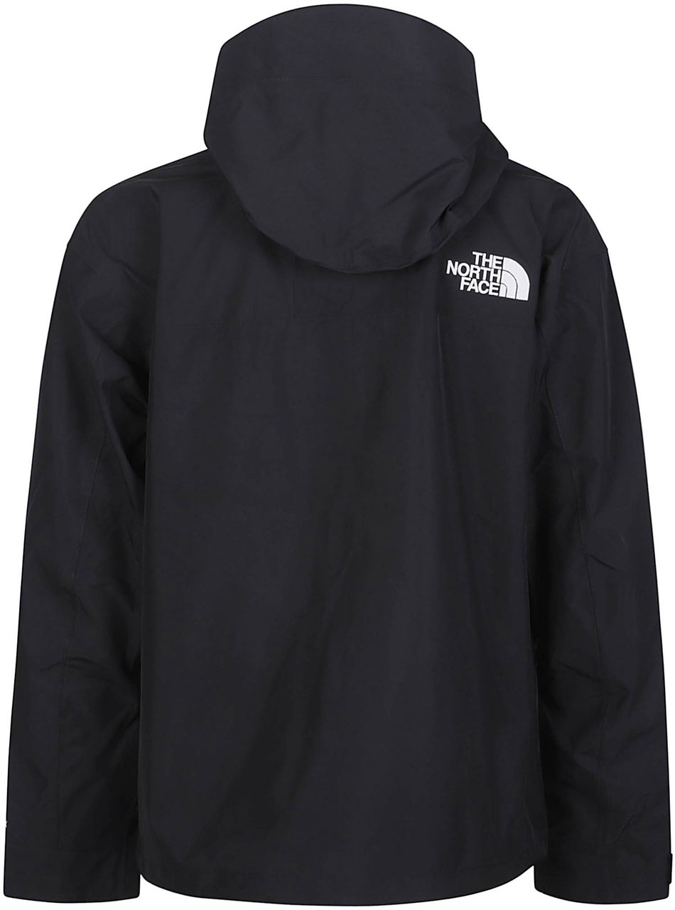 The North Face Gtx Mountain Down Jacket Black Zwart