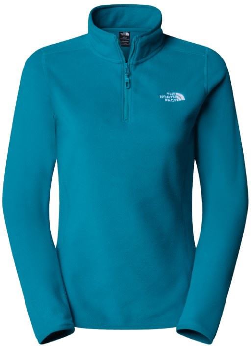 The North Face 100 Glacier 1/4 Zip Blauw