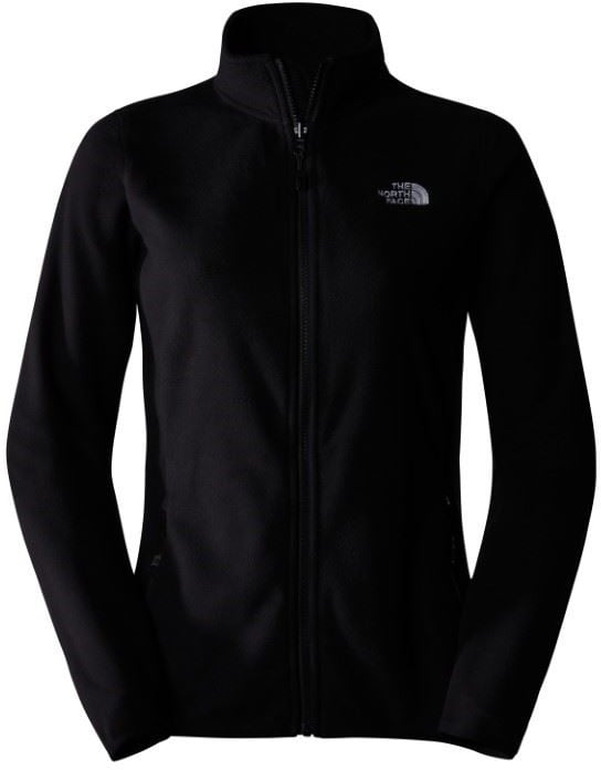The North Face 100 Glacier Full Zip Zwart