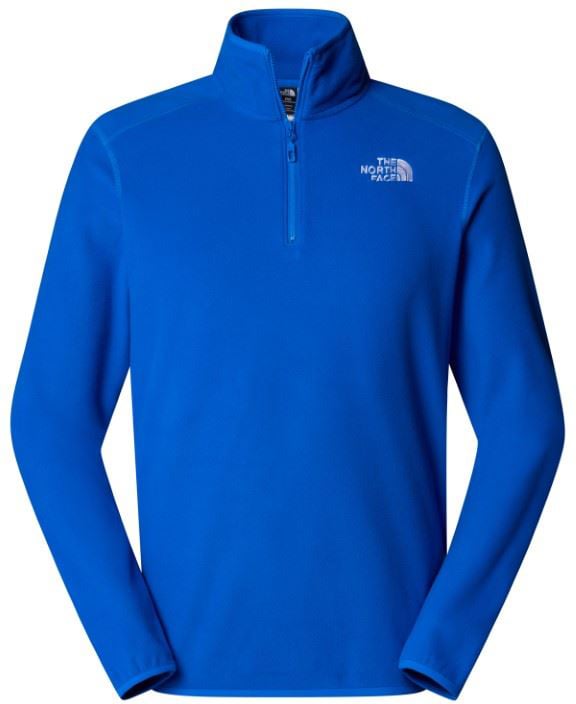 The North Face 100 Glacier 1/4 Zip Blauw