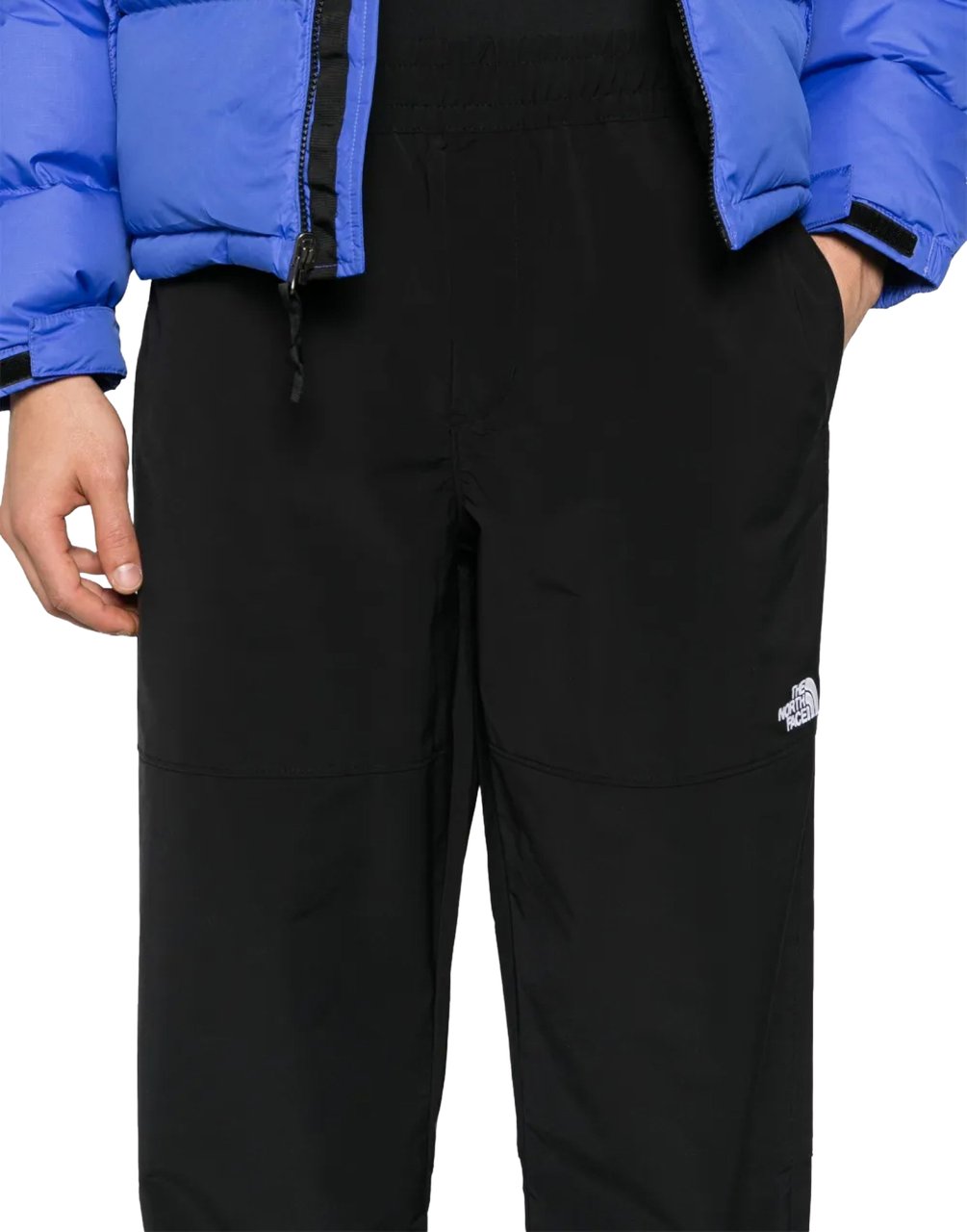 The North Face Easy Wind Logo Pants Zwart