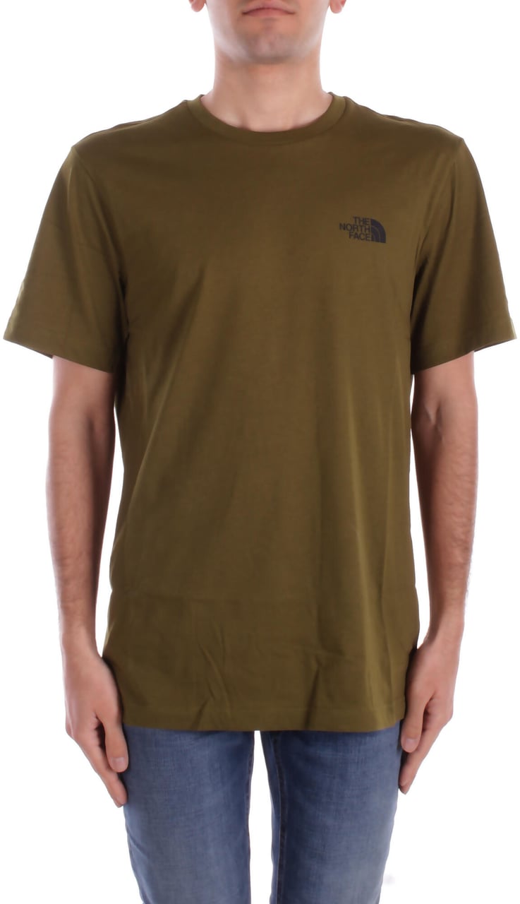The North Face T-Shirts And Polos Forest Green Groen