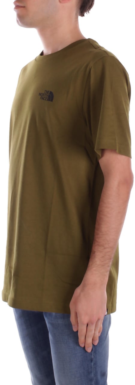 The North Face T-Shirts And Polos Forest Green Groen
