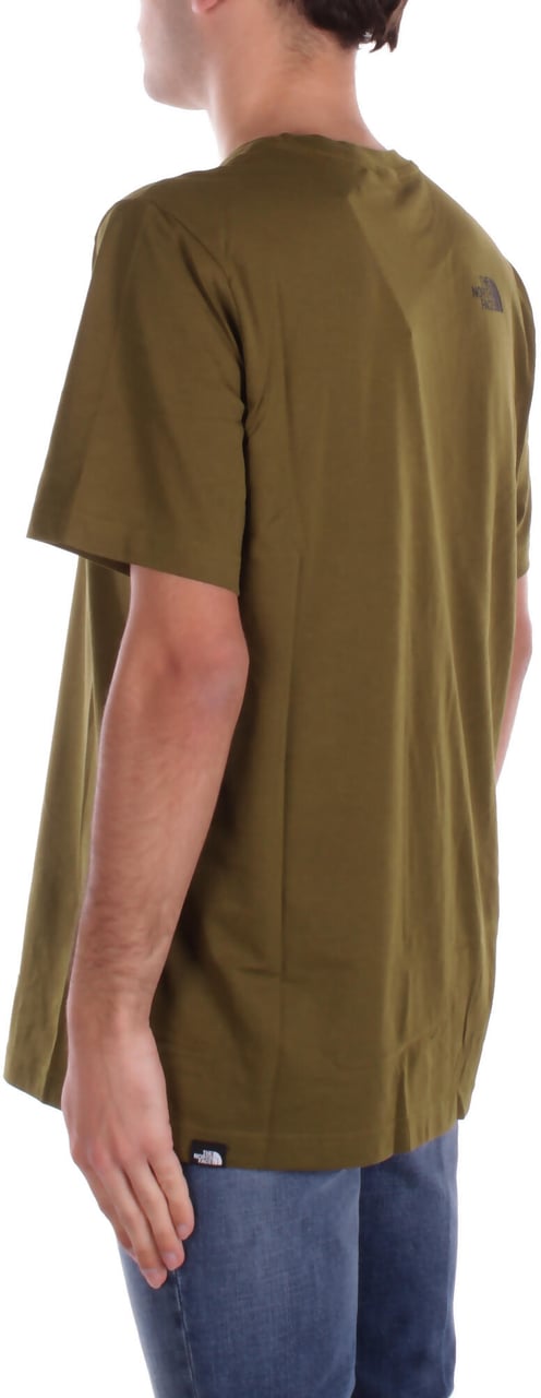 The North Face T-Shirts And Polos Forest Green Groen