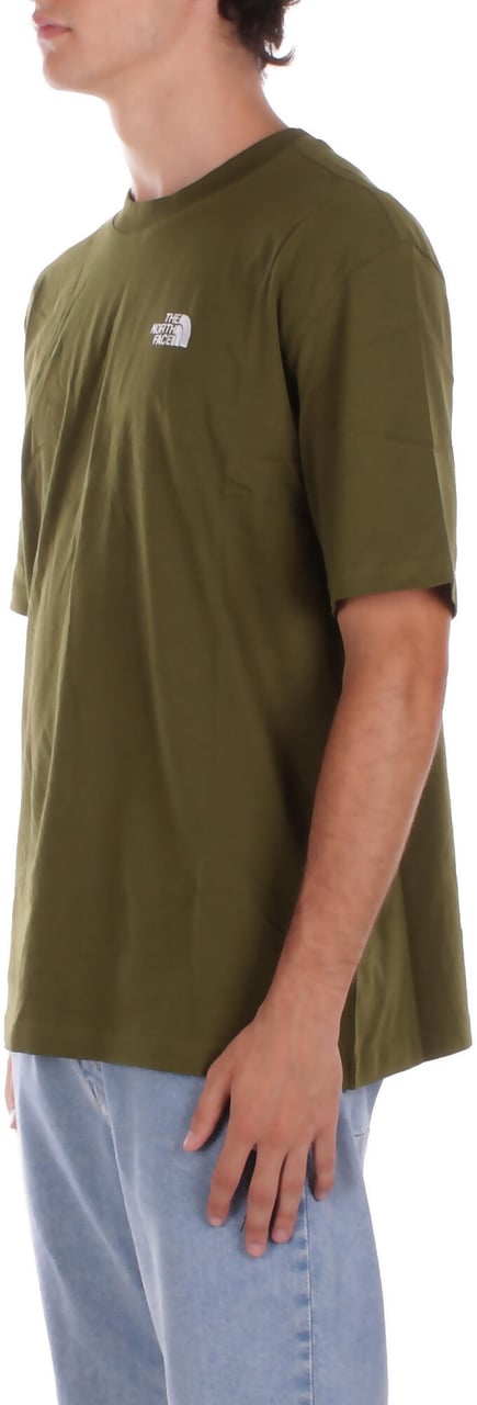 The North Face T-Shirts And Polos Woodland Green Donkergroen