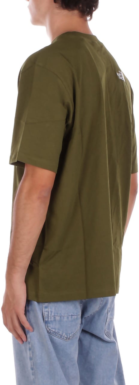 The North Face T-Shirts And Polos Woodland Green Donkergroen