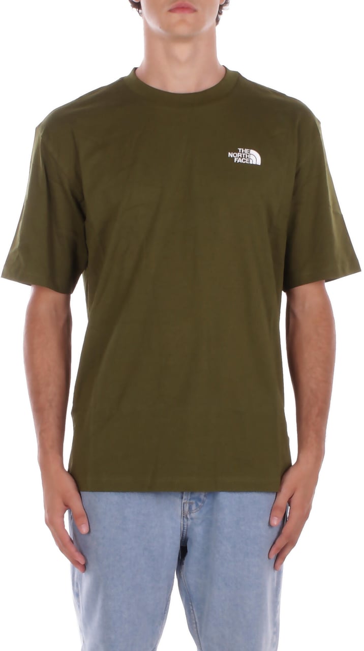 The North Face T-Shirts And Polos Woodland Green Donkergroen