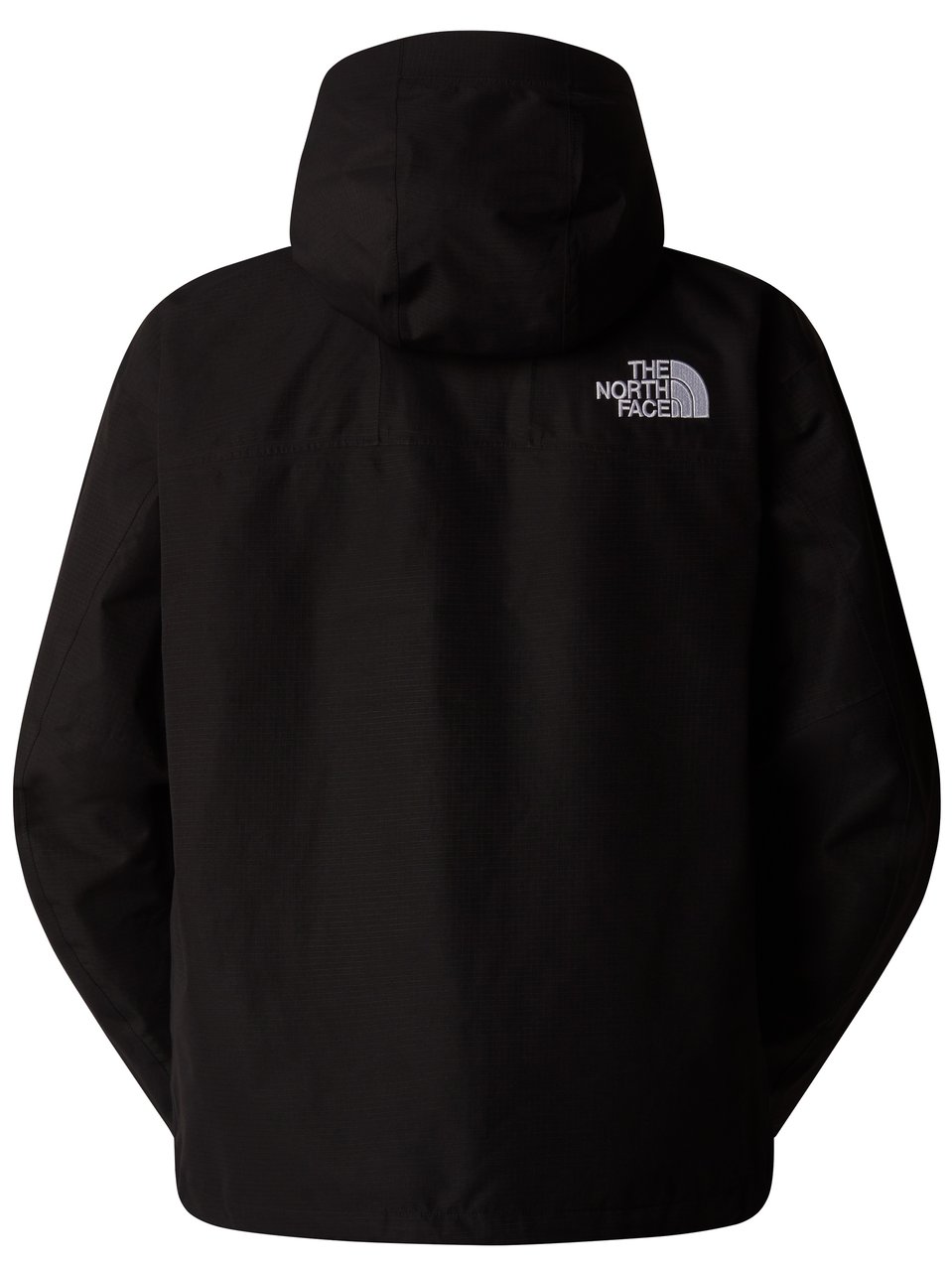 The North Face Black Dryvent Monojacket Hooded Sport Jacket Zwart