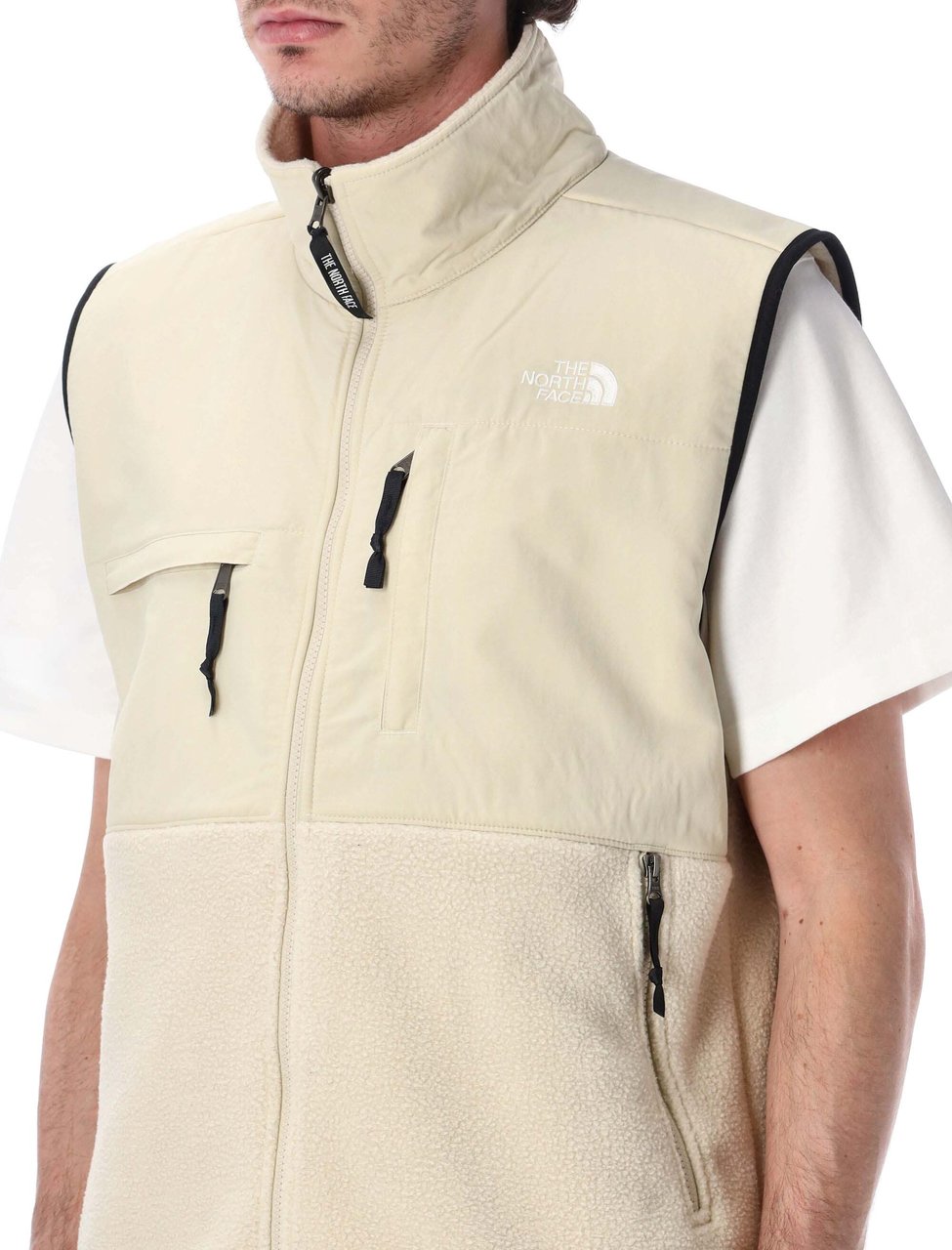The North Face Denali Vest Desert Stone Wit