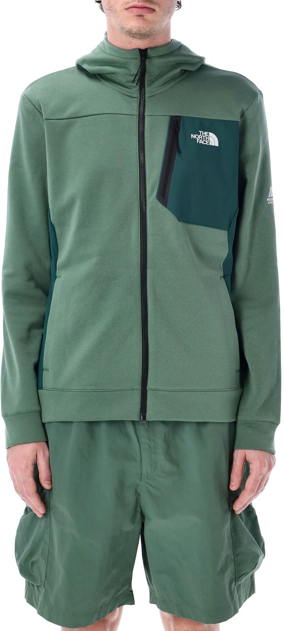 The North Face Ma Full Zip Fleece Verde Groen