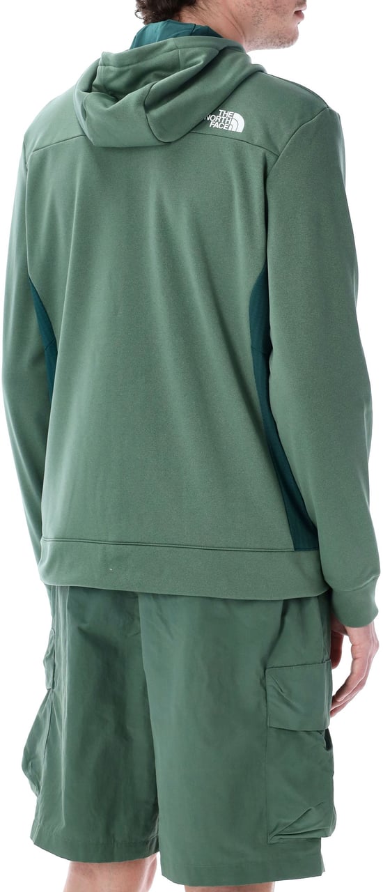 The North Face Ma Full Zip Fleece Verde Groen