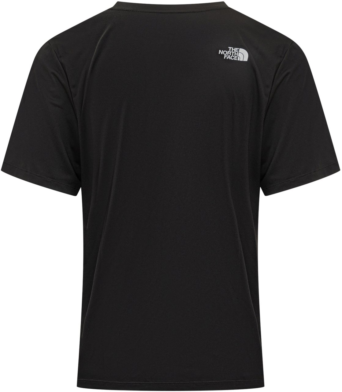The North Face T-Shirt The North Face Nera con Logo Frontale Zwart
