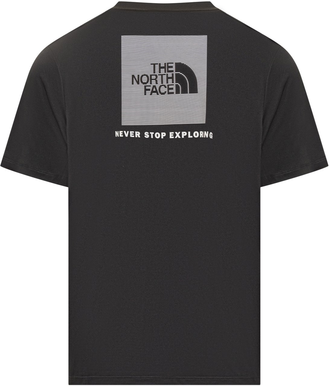 The North Face T-shirt in Cotone con Logo The North Face Nera Zwart