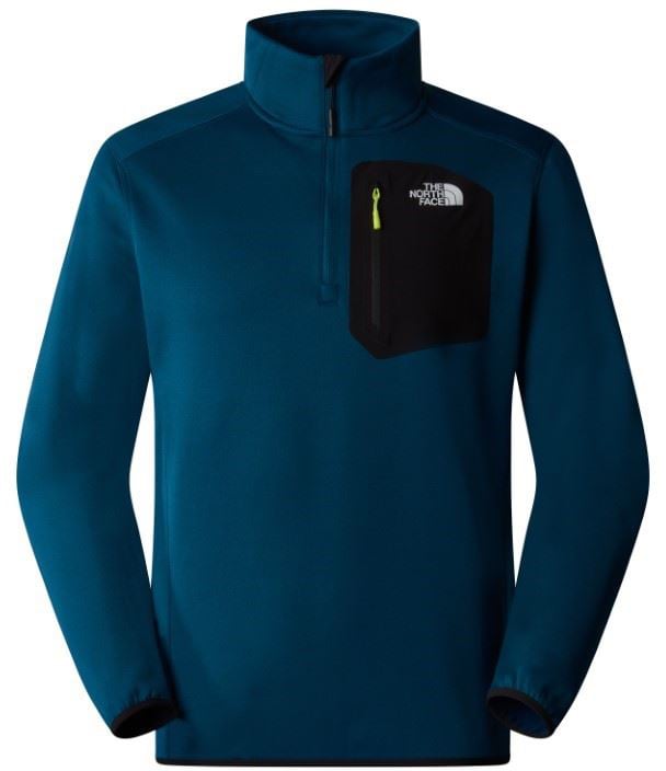 The North Face Crest 1/4 Zip Fleece Zwart