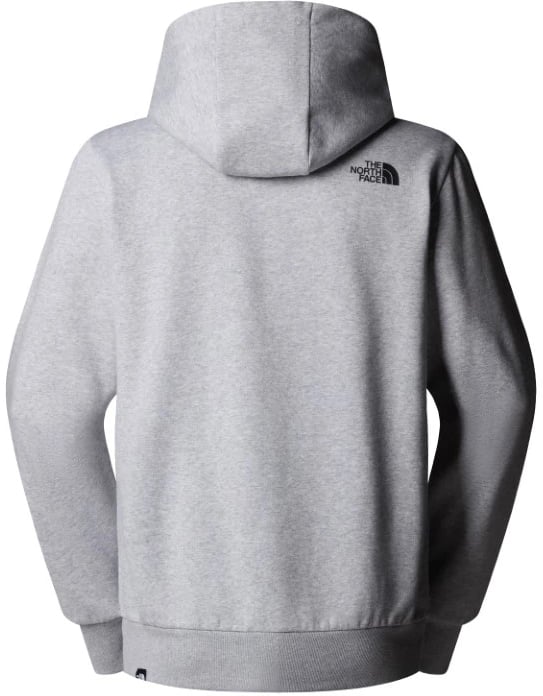 The North Face Fine Hoodie Trui Grijs